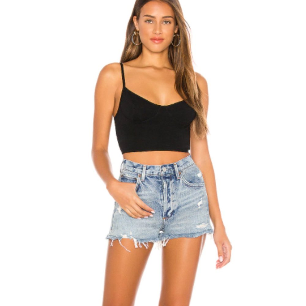 Indah body CUTLASS TANK TOP in black size 0